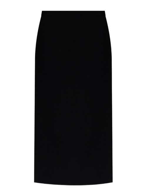 Midi skirt with zip