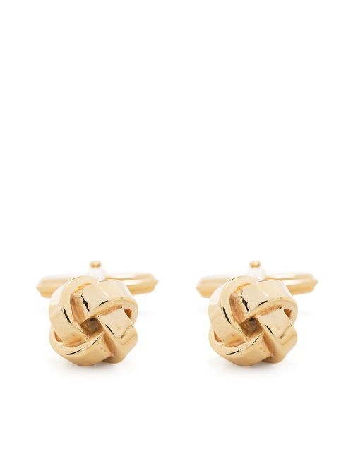 Knot-detail cufflinks - Gold