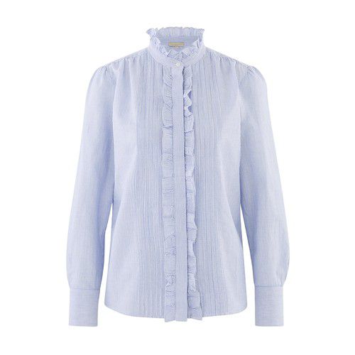 Cotton striped Nicolas blouse