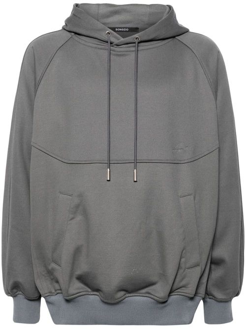 Blackeye cotton hoodie - Grey