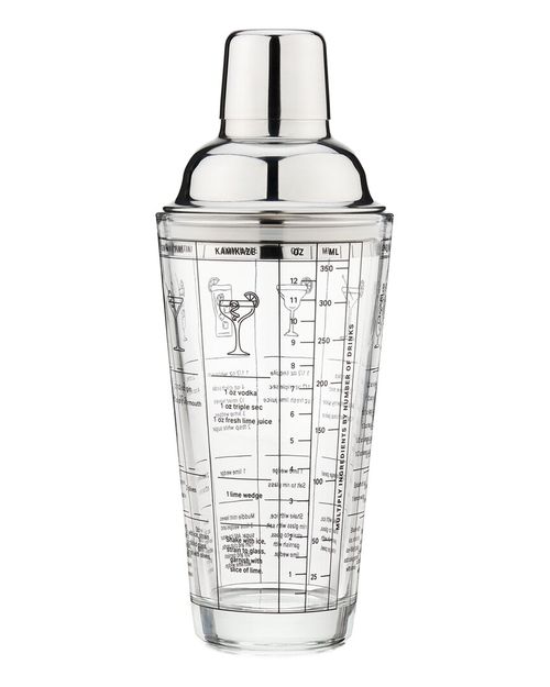 Brands Glass Recipe Shaker