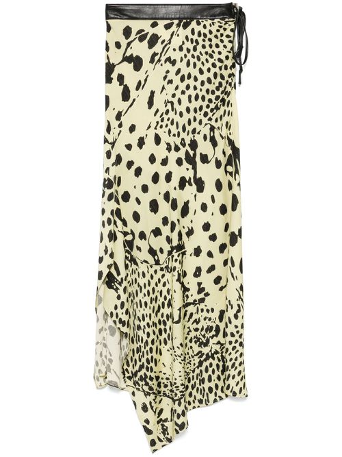 Nanushka Phile maxi skirt - Yellow