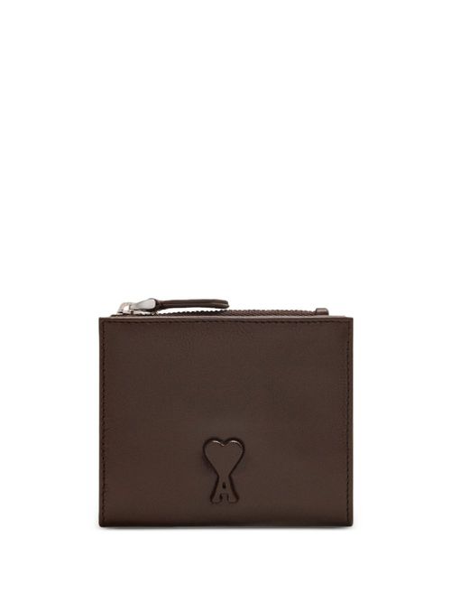 Voulez-Vous folded wallet - Brown