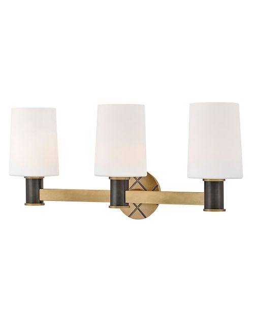 Heritage Brass LED Bathroom Vanity Light from the Declan Collection