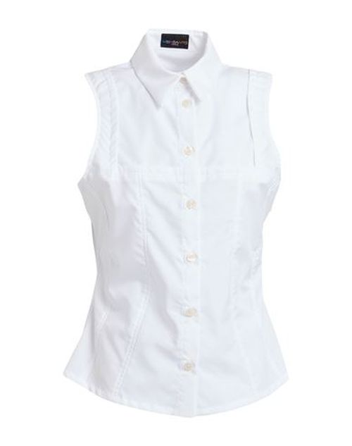 Woman Shirt White Size M Cotton
