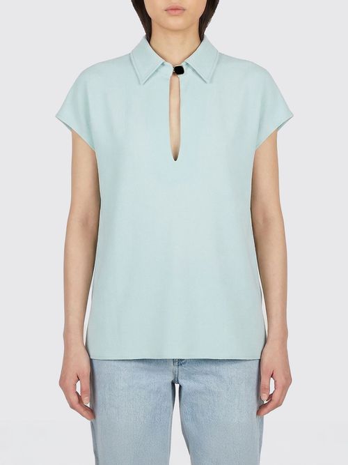 Polo Shirt Woman color Green
