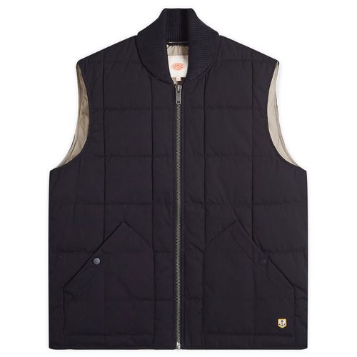 Armor-Lux Men's Padded Zip Vest in Rich Navy