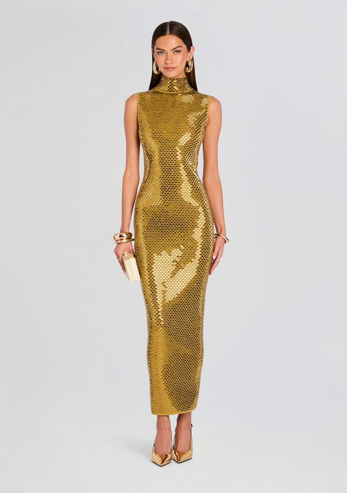 Lust Embellished Knit Dress