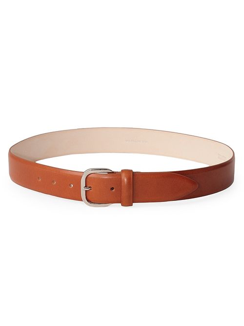 Women's Jeanne Leather Belt - Terre Silver
