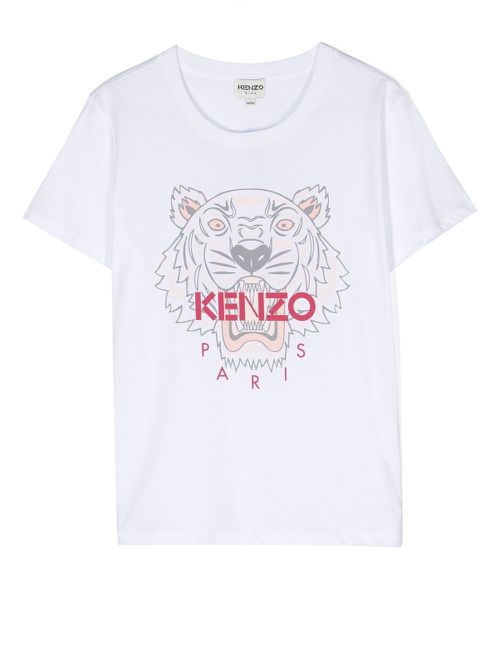 Logo-print short-sleeve T-shirt - White
