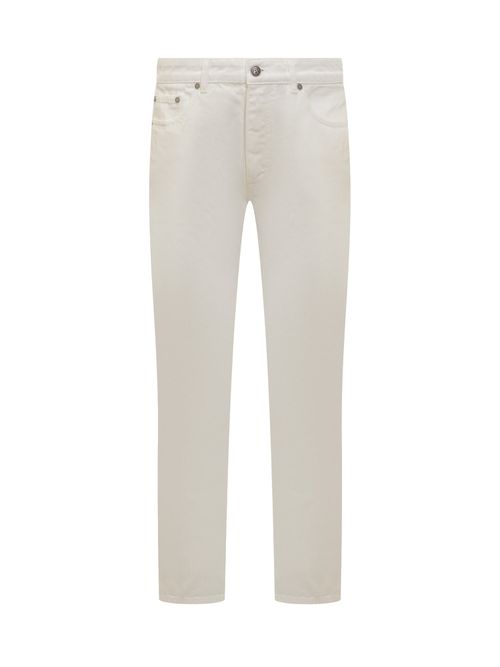 Jet-Set Monogram Paint Jeans