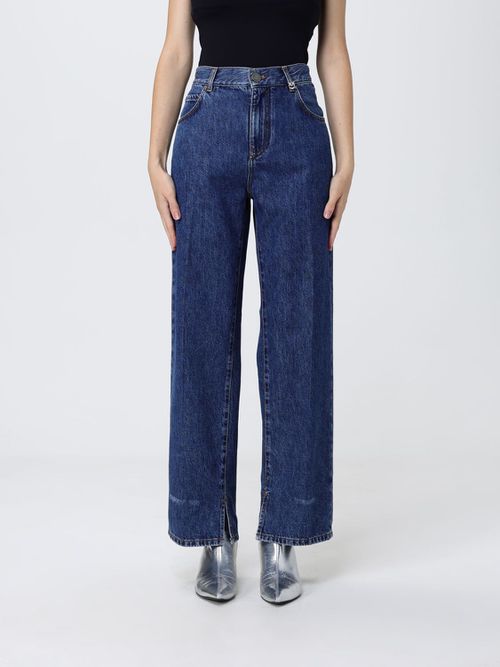 Jeans Woman color Denim