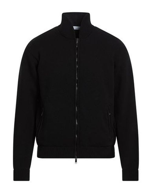 Man Jacket Black Size XL Merino Wool, Cashmere