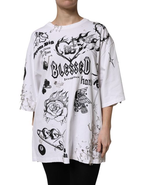 Logo-Printed Cotton T-Shirt — White