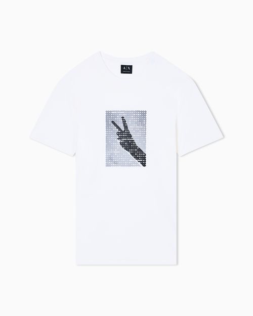 Regular fit cotton T-shirt