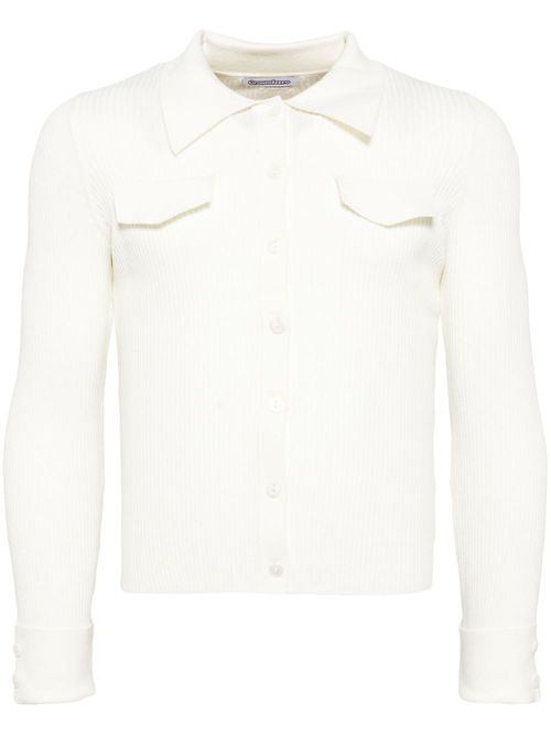 Button-up cardigan - White
