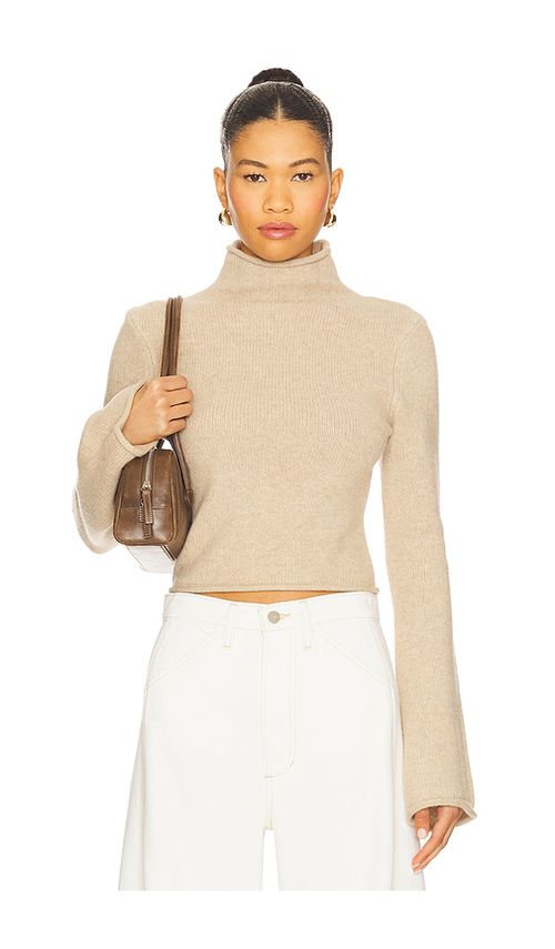 Joe's Jeans Jane Roll Neck Sweater in Beige. -  XS also in L, M