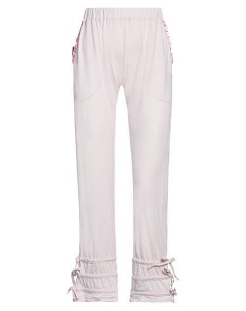 Woman Pants Pink Size XS Cotton, Elastane