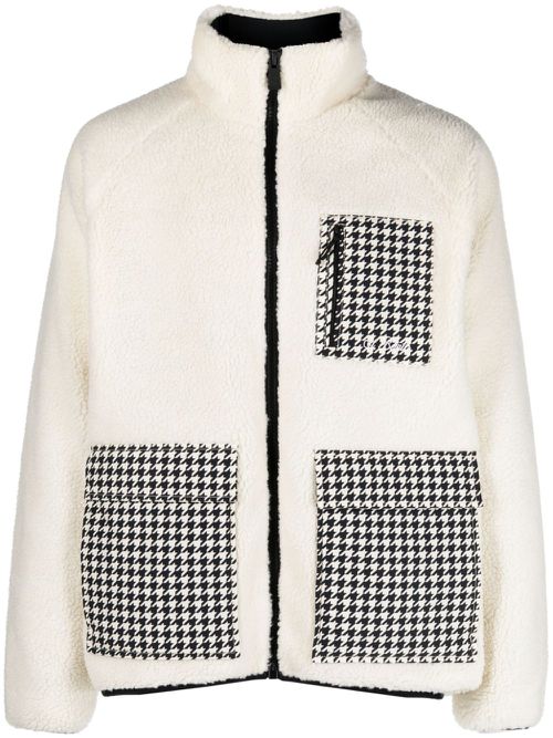 Keystone fleece bomber jacket - White
