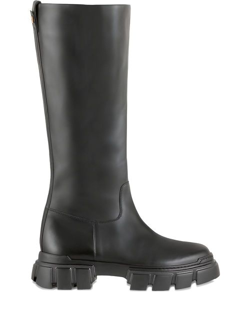 James chunky-sole knee-high boots - Black