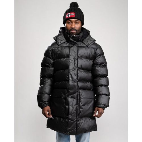 Hunter Rubberised Puffer Mens Coat - Black - Sma