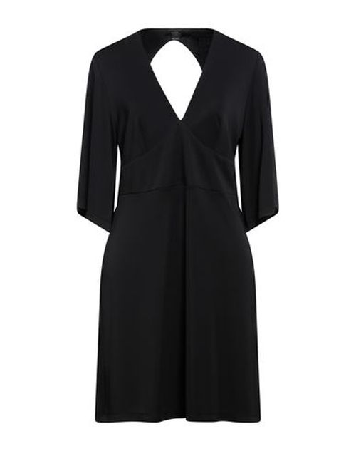 Seventy Venezia Woman Mini dress Black Size M Polyester, Elastane
