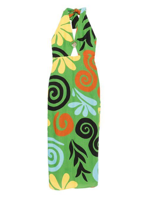 Clara maxi dress - Green