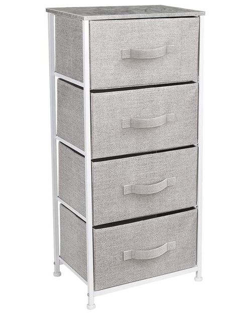 Nightstand Chest With 4 Drawers