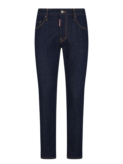 Dsquared2 Dark Rinse Wash Cool Guy Blue Jeans in Navy - Navy