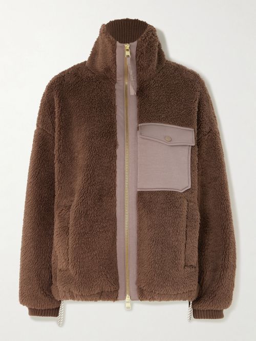 Lowell Doublesoft®-trimmed Fleece Jacket - Brown