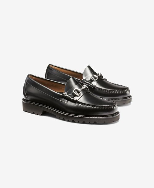 G.h.bass Men's Lincoln Bit Lug Weejuns Loafers - Black