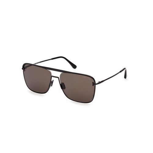 Men's Tom Ford Nolan Ft0925 01A Sunglasses in Shiny Black | Size 60 | FT0925 Color 01A