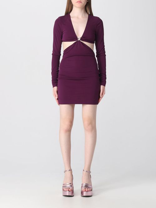Dress Woman color Plum