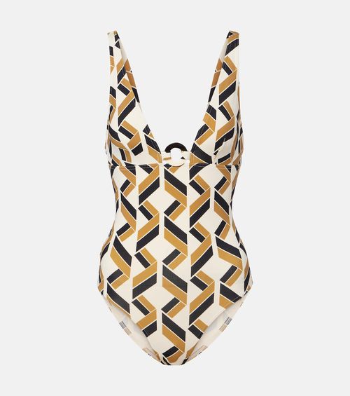 Party patterned swimsuit