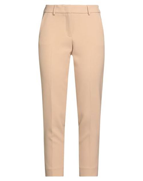 Easy Woman Pants Sand Size 6 Polyester, Viscose, Cotton, Elastane