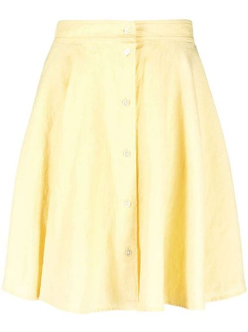 A-line midi skirt
