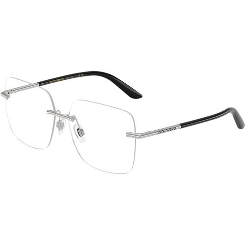 Dolce & Gabbana Woman Dolce & Gabbana DG1360 05 Optical frames Metal Silver Squared Norma