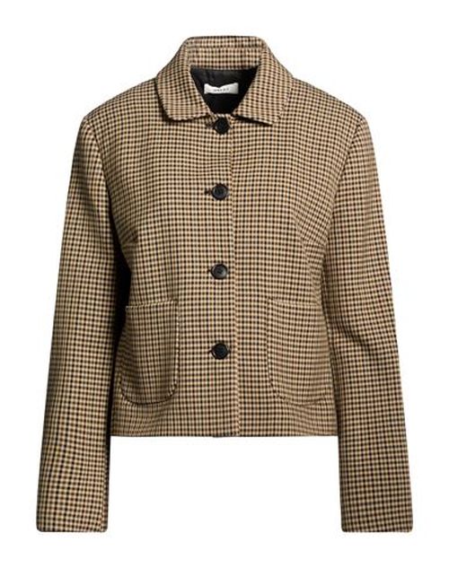 Woman Jacket Light brown Size 6 Polyester, Viscose, Elastane