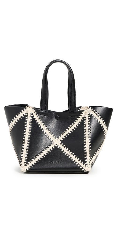 The Origami Mini Bag Black/Cream One Size