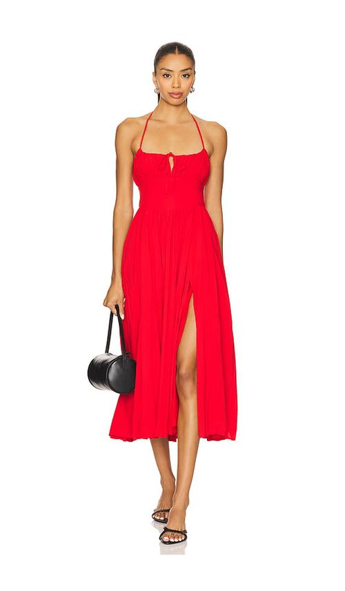 MAJORELLE KLEID SUMMER in Red. Größe XS. Also in L, M