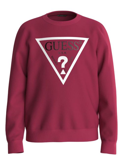 Triangle-logo sweatshirt - Red
