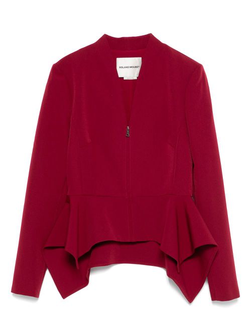 Peplum jacket - Red