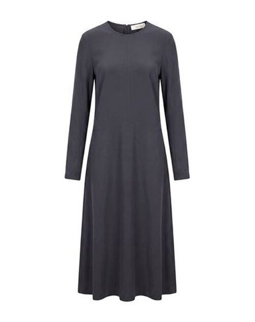 Woman Midi dress Charcoal Size 4 Viscose, Elastane