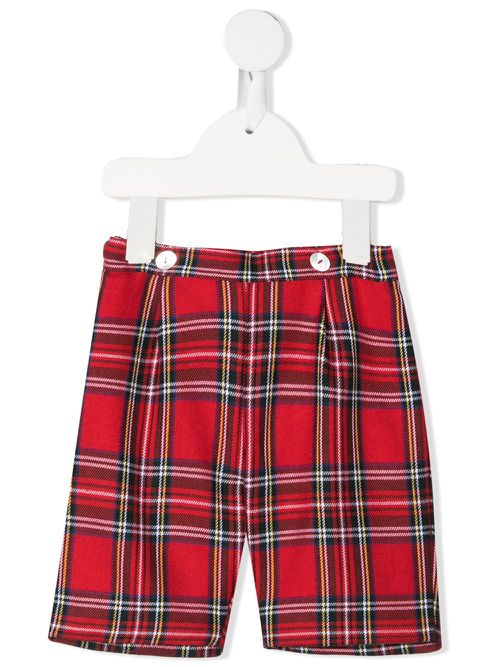 Check tailored shorts