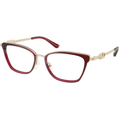 Michael Kors Mujer Michael Kors MK3102 MYRTLE BEACH 3949 Monturas ópticas Metal Marrón Transparente Cuadrada Norma