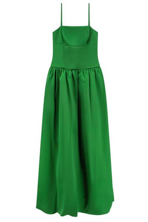 green dress for xmas party Queendancer Women Dark Green Velvet Midi Holiday Party Dress with Sleeves  Ruched Boat Neck Pencil Work Dress – queendancer main image 1