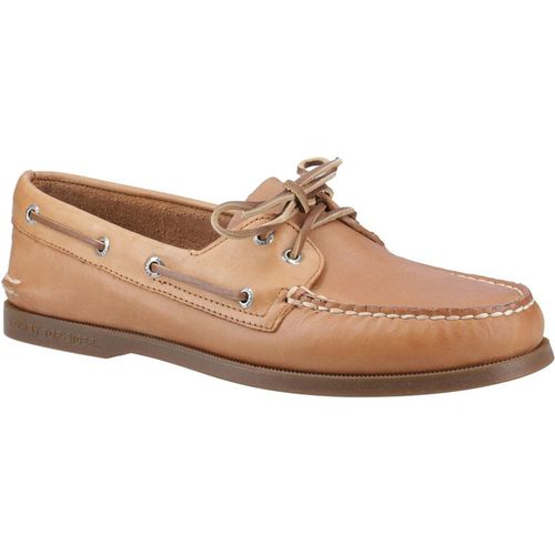 Sperry Authentic 2 Eye Leather Men's Nutmeg Boat Shoe