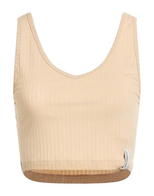 Woman Top Sand Size S Polyester, Viscose, Elastane