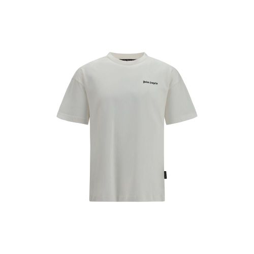 Logo-Embroidered Cotton T-Shirt — White