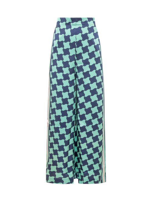 Silk Paintntaloni Trousers